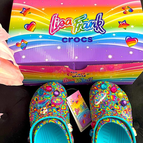 LISA FRANK CROCS 💗💛💜🧡💚💙❤️ - Picture 11 of 11